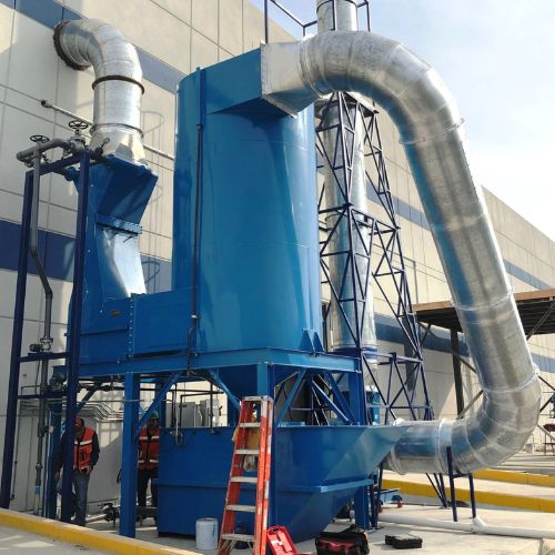 Industrial wet scrubber