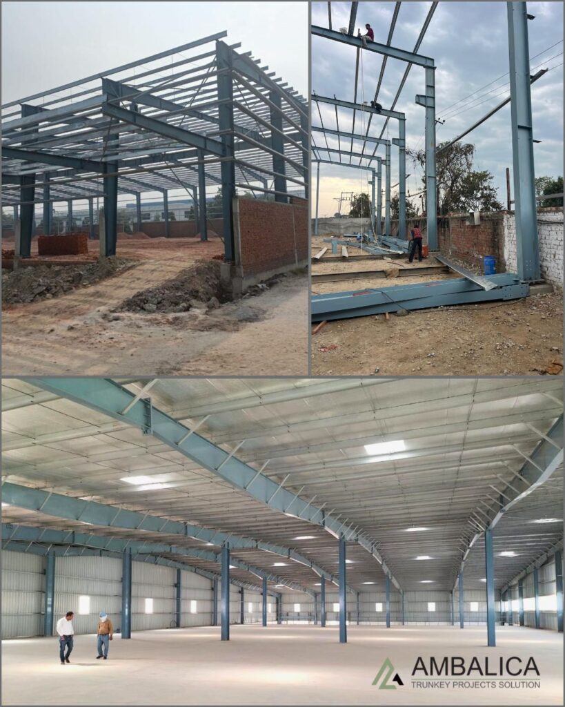 Ambalica projects Shed manufacter India